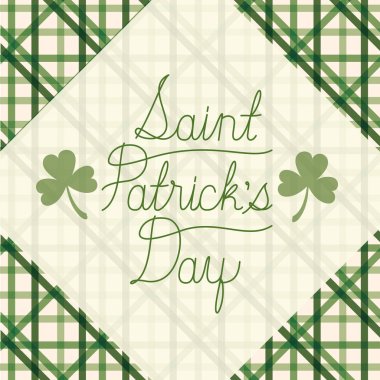 mutlu patricks günü etiket izole simgesi