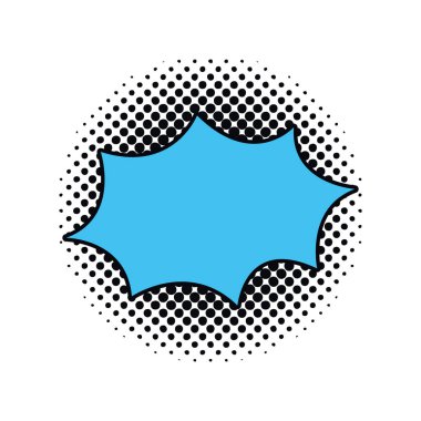 komik izole Simge iletişim kutularında