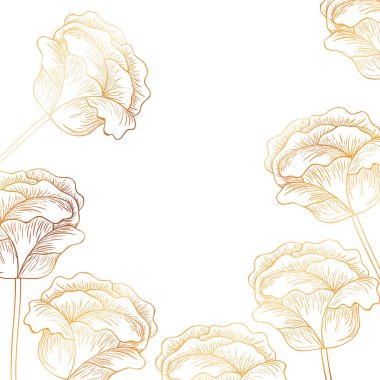 çiçek desen ve izole simgesi yapraklar