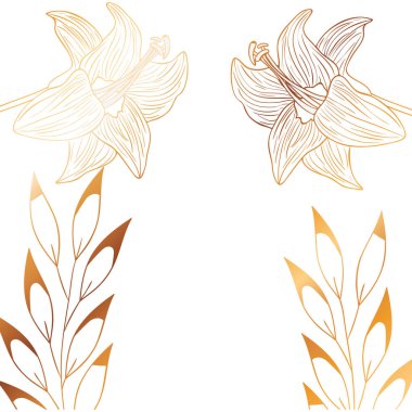 çiçek desen ve izole simgesi yapraklar