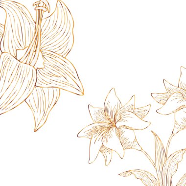 çiçek desen ve izole simgesi yapraklar