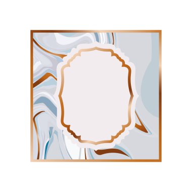 Çerçevesi simgesi ile Victoria Altın