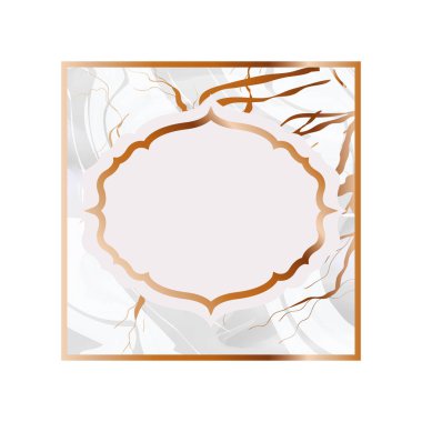 Çerçevesi simgesi ile Victoria Altın