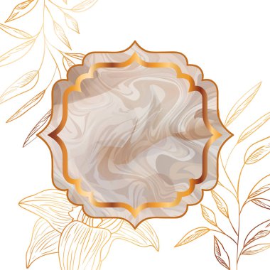 zarif çerçeve Victoria izole simgesi