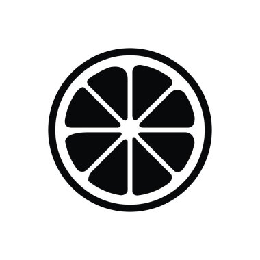 dilim limon izole simgesinin