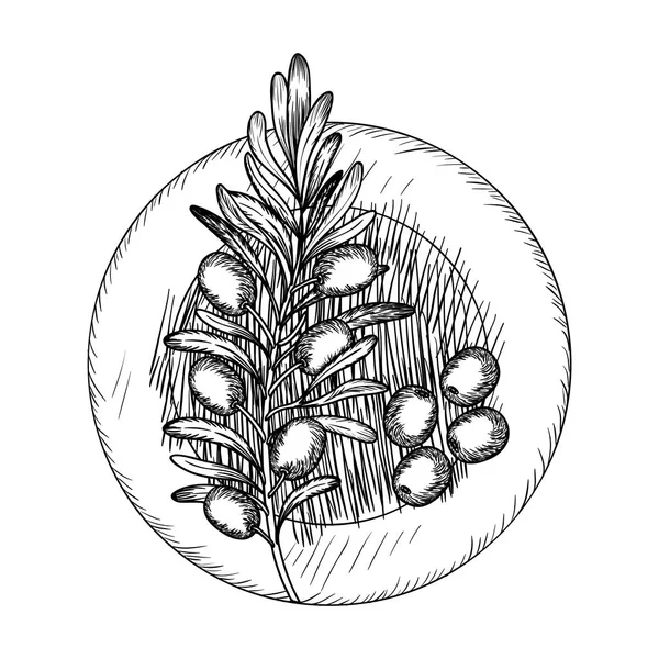 Масляний квітковий малюнок ізольована ікона — стоковий вектор