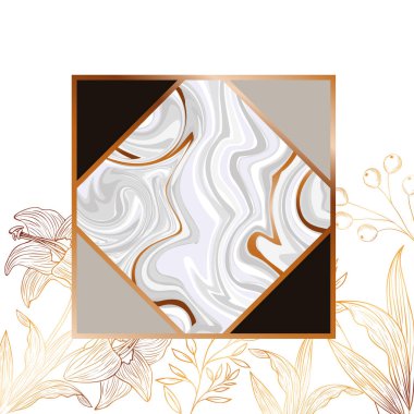 Mermer doku simgesi olan kart