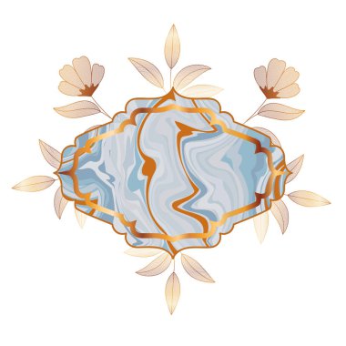 zarif çerçeve Victoria izole simgesi