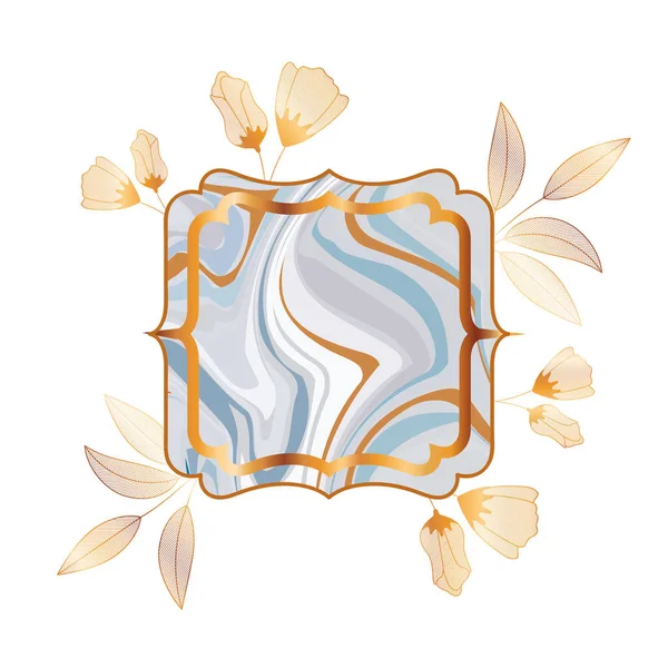 zarif çerçeve Victoria izole simgesi