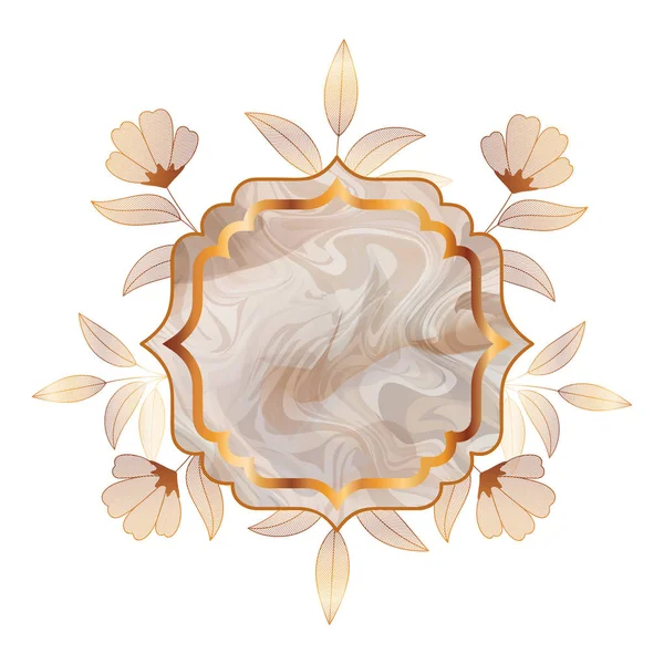 zarif çerçeve Victoria izole simgesi