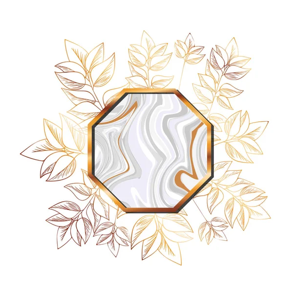 Çerçevesi simgesi ile Victoria Altın