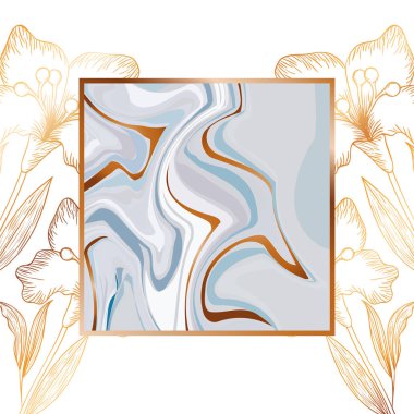 Çerçevesi simgesi ile Victoria Altın