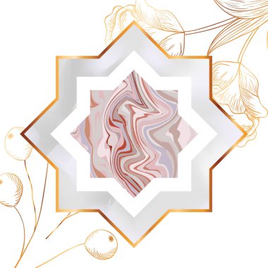 altın yıldız Çerçevesi simgesi ile