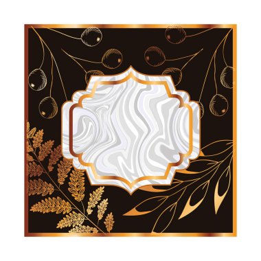 zarif çerçeve Victoria izole simgesi