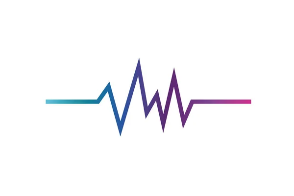 Иконка звуковой волны — стоковый вектор