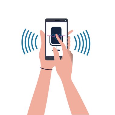 akıllı telefon ve ses asistanı ile eller