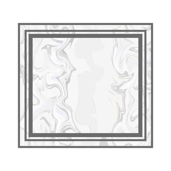 Karte mit Marmor Textur Symbol — Stockvektor