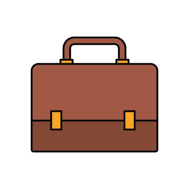 renkli siluet çift evrak çantası