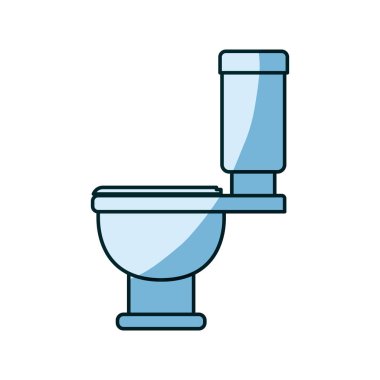 Görünüm mavi gölge siluet simge