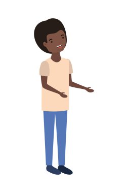 Genç adam avatar karakteri
