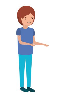 Genç adam avatar karakteri