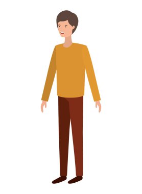 Genç adam avatar karakteri