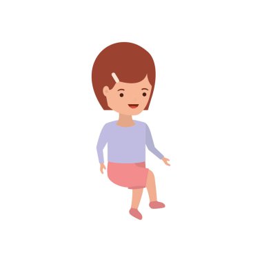 Bebek kız avatar karakter