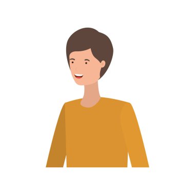 genç adam avatar karakter