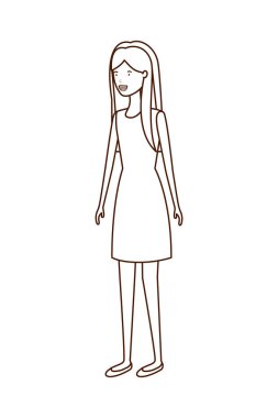 genç kadın avatar karakter