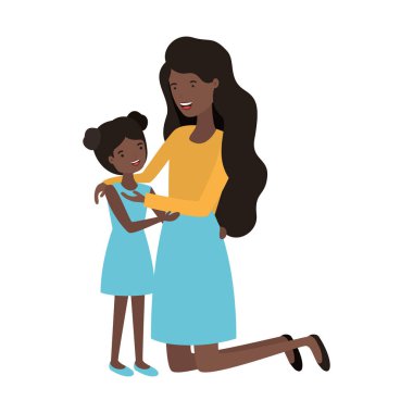 kızı avatar karakter kadınla