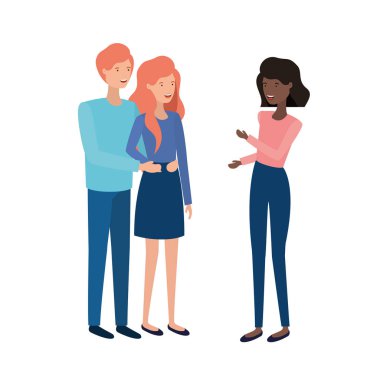 insanlar avatar karakter grubu