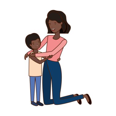 Oğlum avatar karakter kadınla