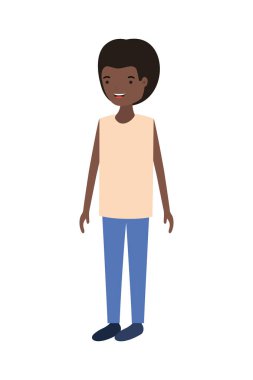 genç adam avatar karakter