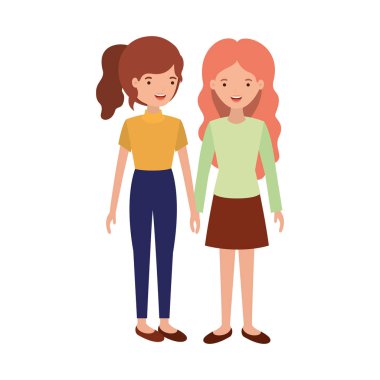 Genç kadın avatar karakter