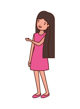 genç kadın avatar karakter