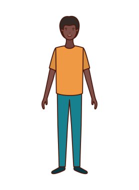 genç adam avatar karakter