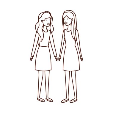 Genç kadın avatar karakter