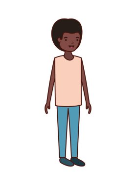 genç adam avatar karakter
