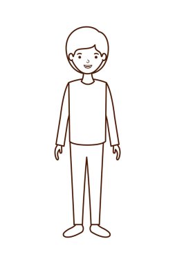 genç adam avatar karakter