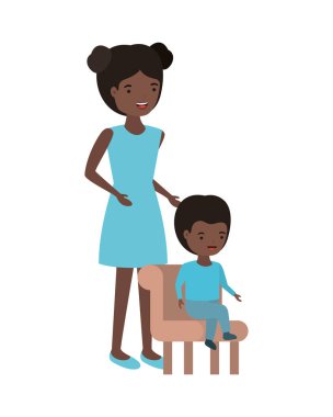 Bebek Koltuğu avatar oturma kadınla