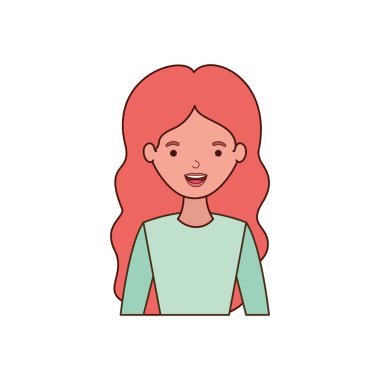 genç kadın avatar karakter