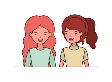 Genç kadın avatar karakter