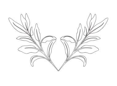 Yapraklı ayrık simge