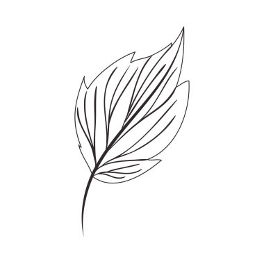 dal yaprak izole simgesiyle