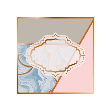 Mermer doku simgesi olan kart