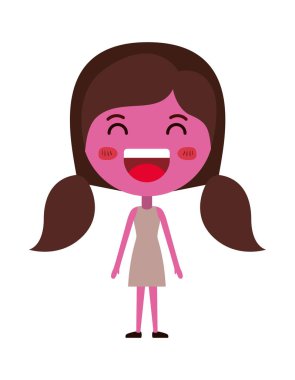 çizgi film kadın mutlu karakter