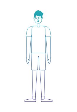 genç adam avatar karakter