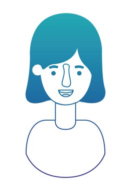 güzel ve genç kadın karakter