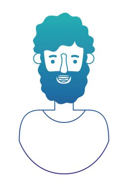 Sakallı genç adam Avatar karakteri