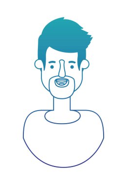 Sakallı genç adam Avatar karakteri